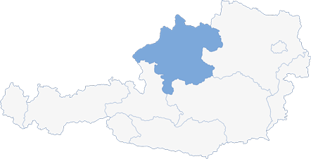 Karte Österreich Bundesland Oberösterreich