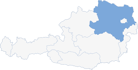Karte Bundesland Niederösterreich