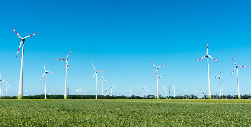 Windenergie Windkraft Windrad Bundesland Burgenland in Österreich